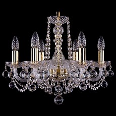 Подвесная люстра bohemia ivele crystal 1402 1402-6-160-g-balls